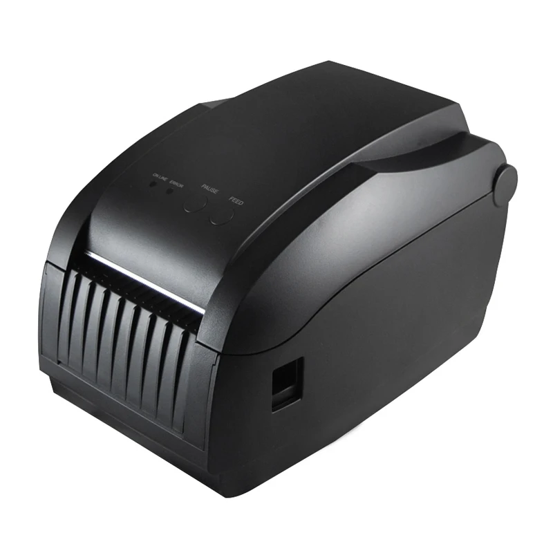 2D QR code Direct thermal printer with 16 82mm print width and support serial USB PORT