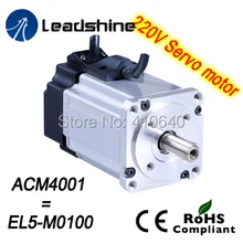 Leadshine 220 В серводвигатель ПЕРЕМЕННОГО ТОКА ACM4001L2H-60-B NEMA16 кадр макс 5000 об./мин. и 0.954 Нм крутящего момента использования вместе с L5-100-T диск