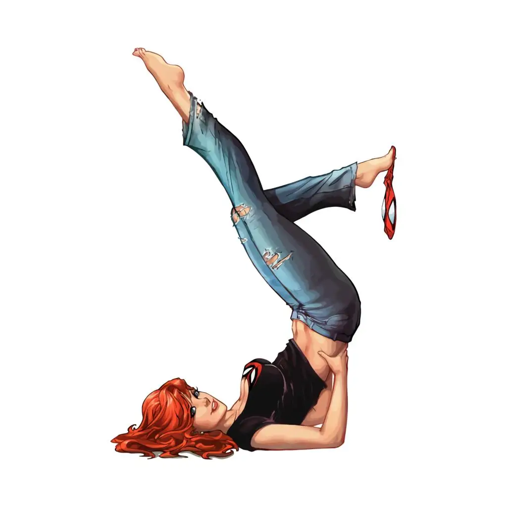 

GILDAN Mary Jane Watson Venom T-Shirt Cotton T-shirt youth trend men's short-sleeved T-shirt