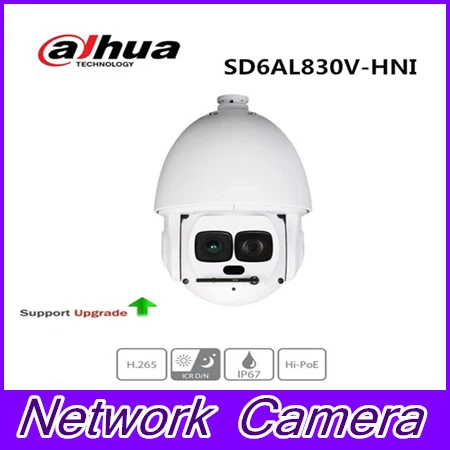 

Dahua SD6AL830V-HNI IP Camera 12MP IR UP TO 500M IP 67 4K 30x Laser PTZ SD6AL830V-HNI Network Camera