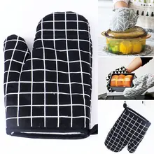 1 шт. милые утолщенные высокотемпературные перчатки для выпечки кухонная принадлежность, микроволновая печь духовка, барбекю изолированные Нескользящие перчатки Инструменты для выпечки