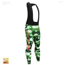 Pro Команда UCI Камуфляж для мужчин Велоспорт комбинезон Би Велоспорт Coolmax Китай 16D Велоспорт гелиевая Подушка Биб колготки Ropa Ciclismo брюки