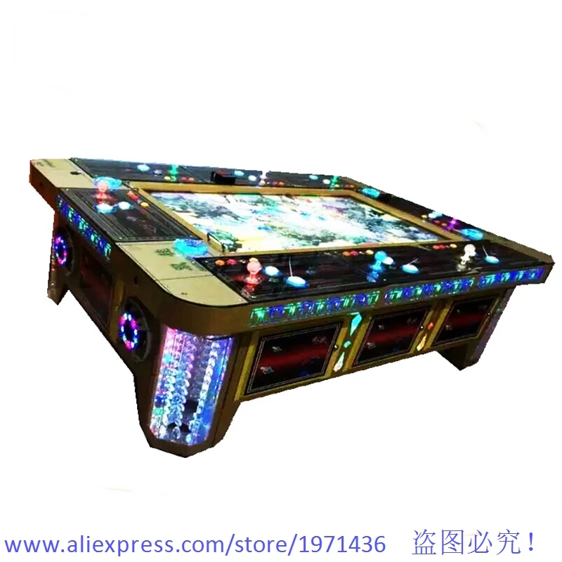 

Cheap Price 8 Players Casino Games Amusement Equipment Coin Operated Catching Fish Video Arcade Game Machine