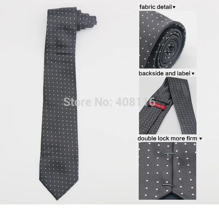 HUISHI 8 см Мода dot stripe neckties идентификатор мужские тонкие галстук из полиэстера в горошек мужские Полиэстеровые Галстуки для нежных мужчин