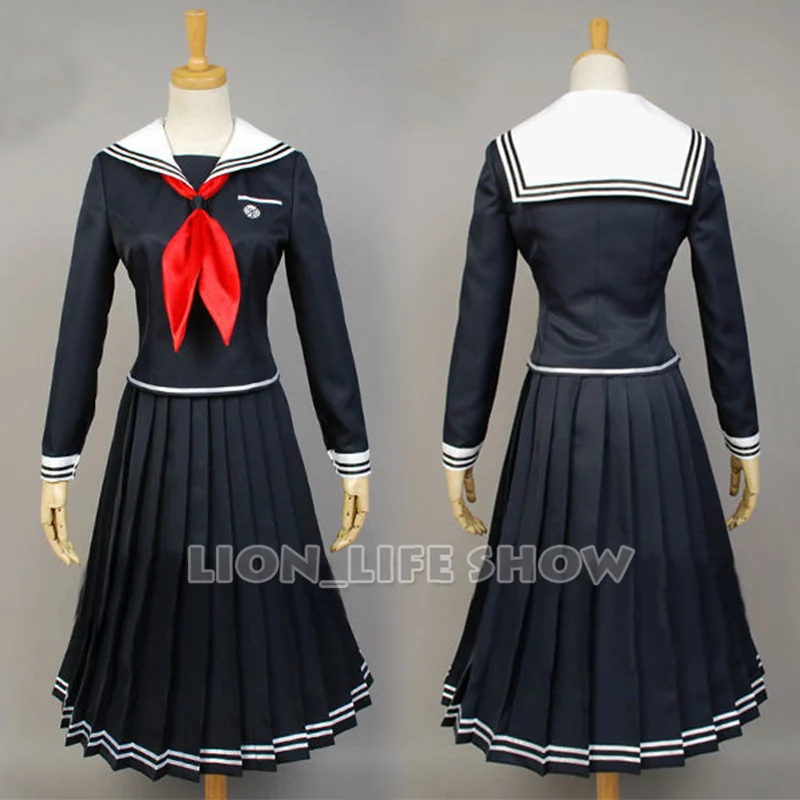 Danganronpa Dangan-Ronpa 2 Fukawa Toko Косплей Костюм Школьная форма костюм - Цвет: Uniform Set