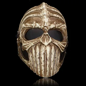 

Free Shipping Army of Two Airsoft Skull Mask Halloween Cosplay Camouflage Outdoor Military Wargame Paintball Tactical Masks