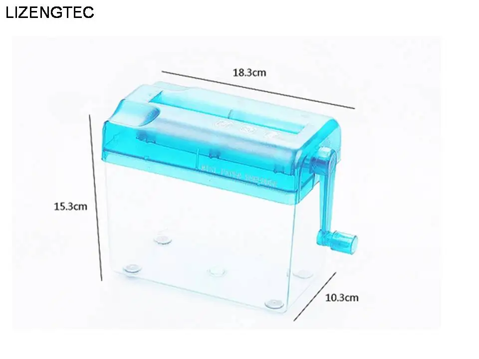 A6 Мини Многофункциональный ручной измельчитель бумаги