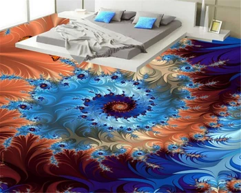 

beibehang tapety Beautiful advanced home decoration painting advanced wallpaper abstract pattern 3d flooring papel de parede