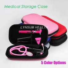 Bolsa de Estuche de transporte rígida médica, solo para accesorios de estetoscopio, 3M, Littmann/MDF/ADC/Omron, caja de almacenamiento de instrumentos