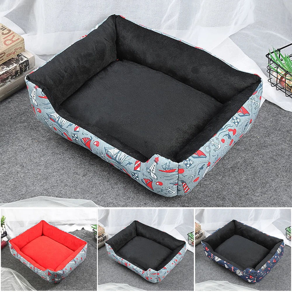 SJ Pet Dog Bed Sailboat Indoor Self Waterproof Puppy Cute For Small Medium Large Dogs Beds & Mats camas para perro