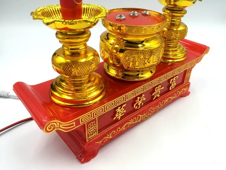 The-real-room-escape-props-organ-horror-theme-incense-incense-altar-altar-unlock-organ-props (2)
