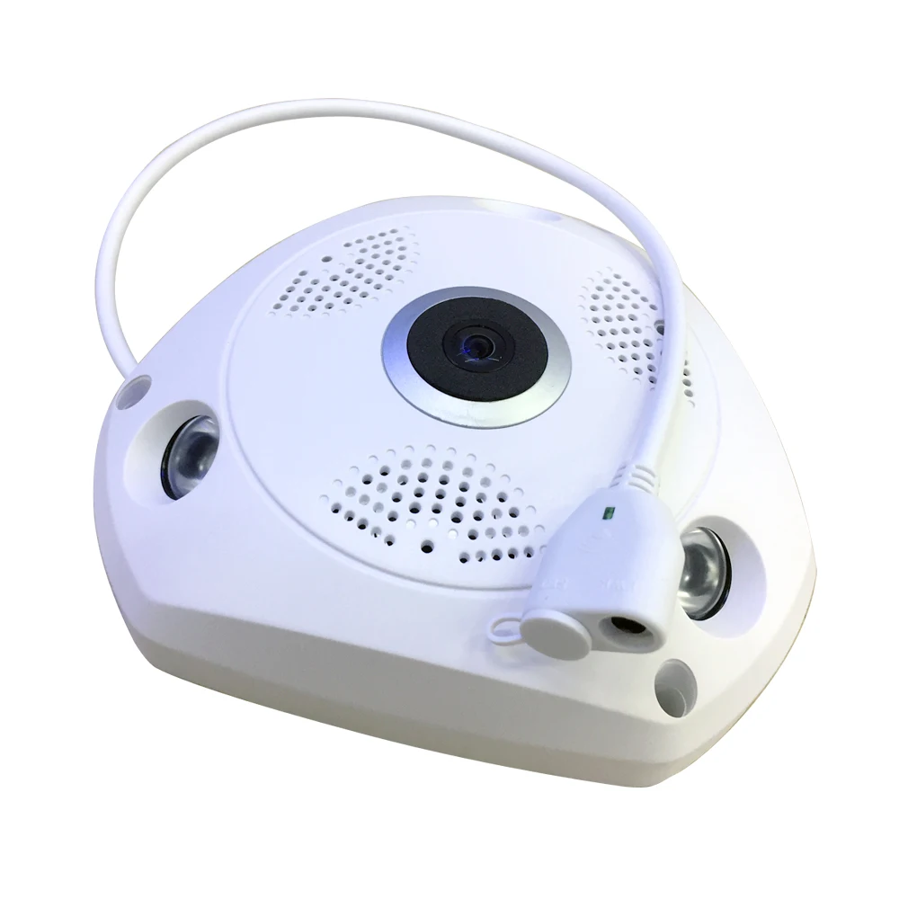 1 шт. беспроводная WIFI панорамная камера 1.3MP 360 градусов рыбий глаз IP сеть CCTV
