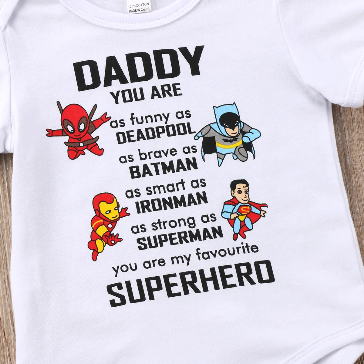 Хлопковый боди с короткими рукавами и буквенным принтом для новорожденных мальчиков и девочек Детский костюм с Бэтменом комплекты повседневной одежды