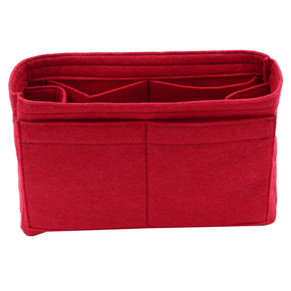 EverToner For VANITY Felt Insert Bag Organizer Luxury Womens Makeup Box  Comestic Iner Pouch Storage Bags Handbag Tote Shaper - AliExpress