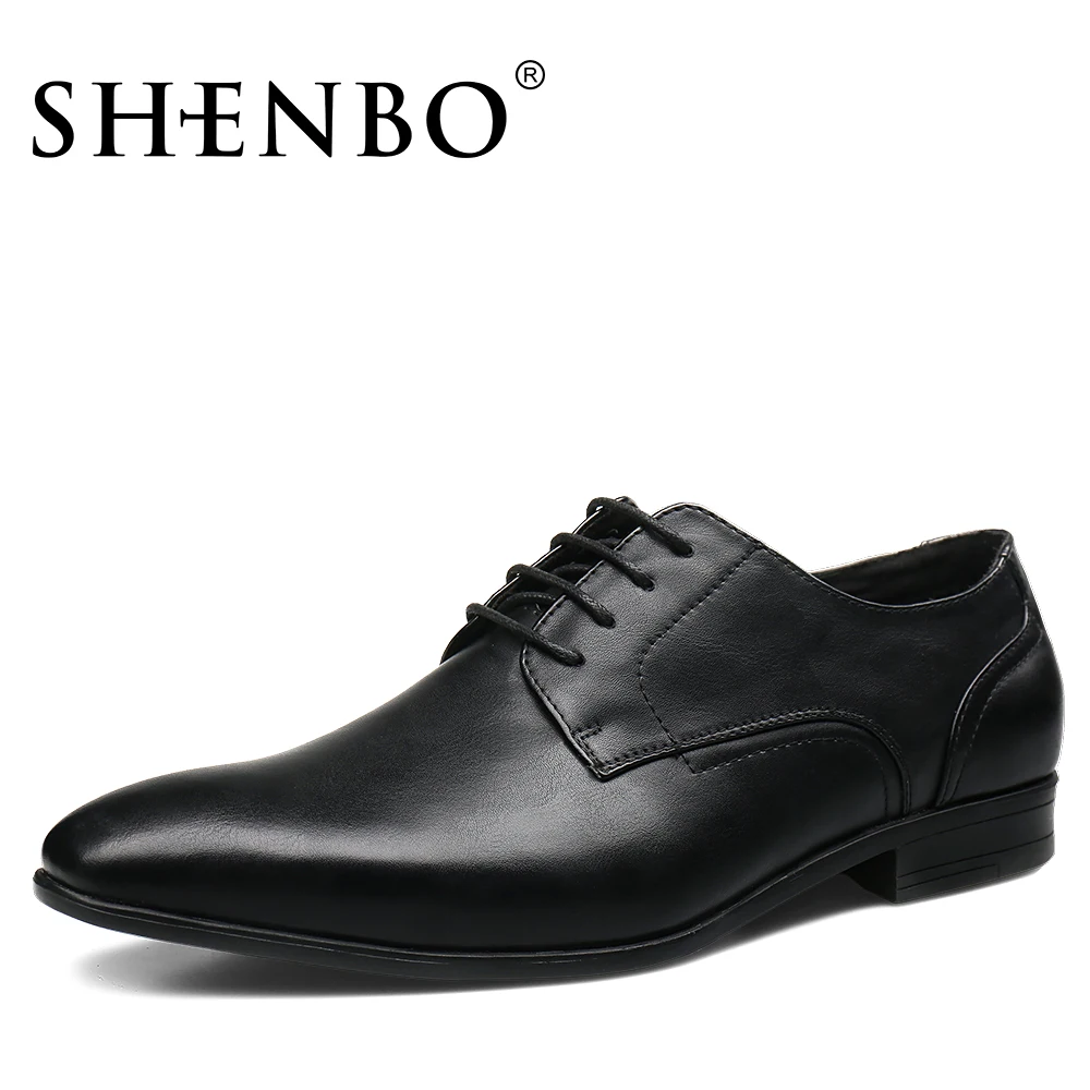 black casual formal shoes
