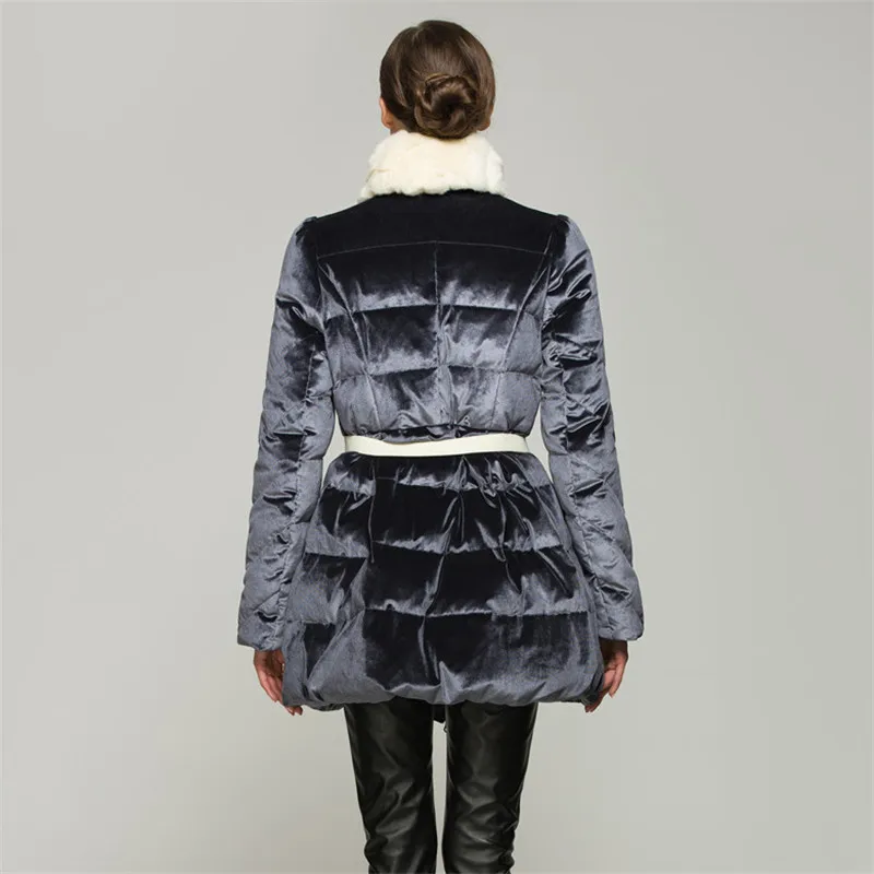 Gold Down Coat Han Coats