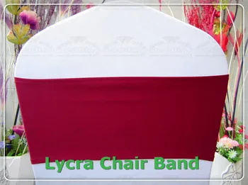 

1/2--34 Colors 100pcs Single Layer Spandex Bands/Lycra/Chair Covers/sashes/Tablecloth Band For Wedding Party Banquet Decorations