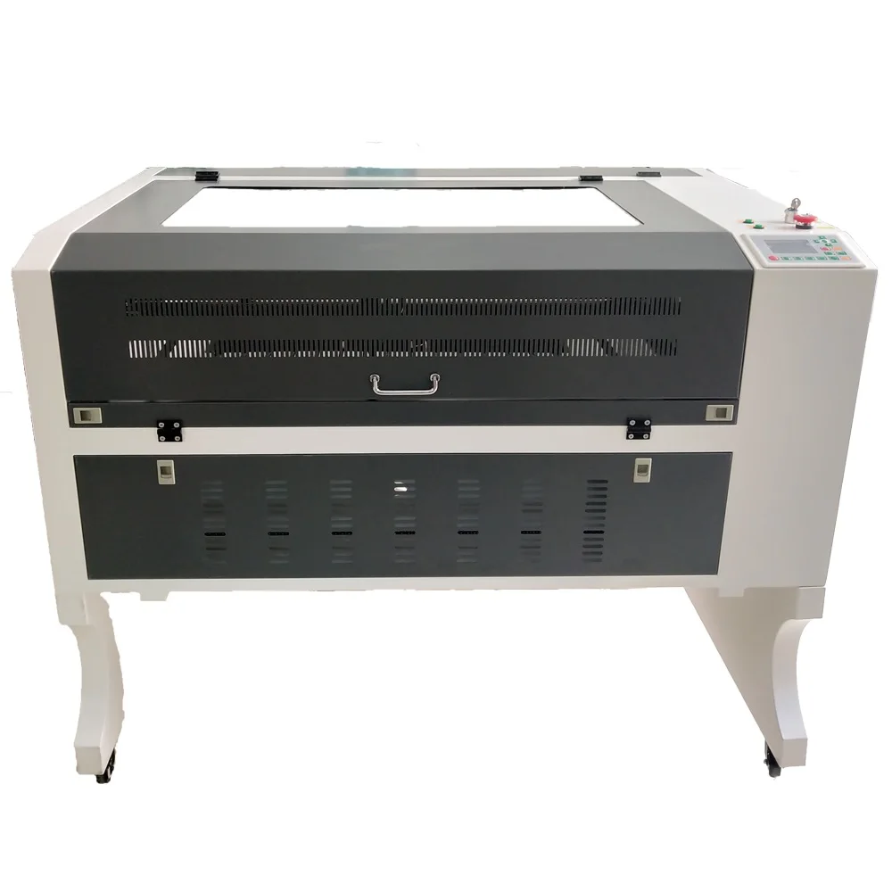 

Laser engraver 9060 100w ruida system XY axis square linear laser engraving 6090 go through long materials co2 laser cutting