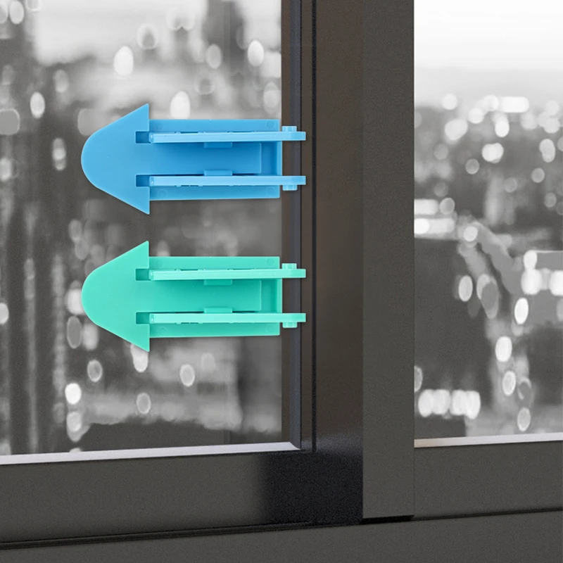 5 шт. замок безопасности для детей, замки для раздвижных дверей и окон, защита для детей, шкаф для дверей, антиприжимные крылья, безопасный замок для детей