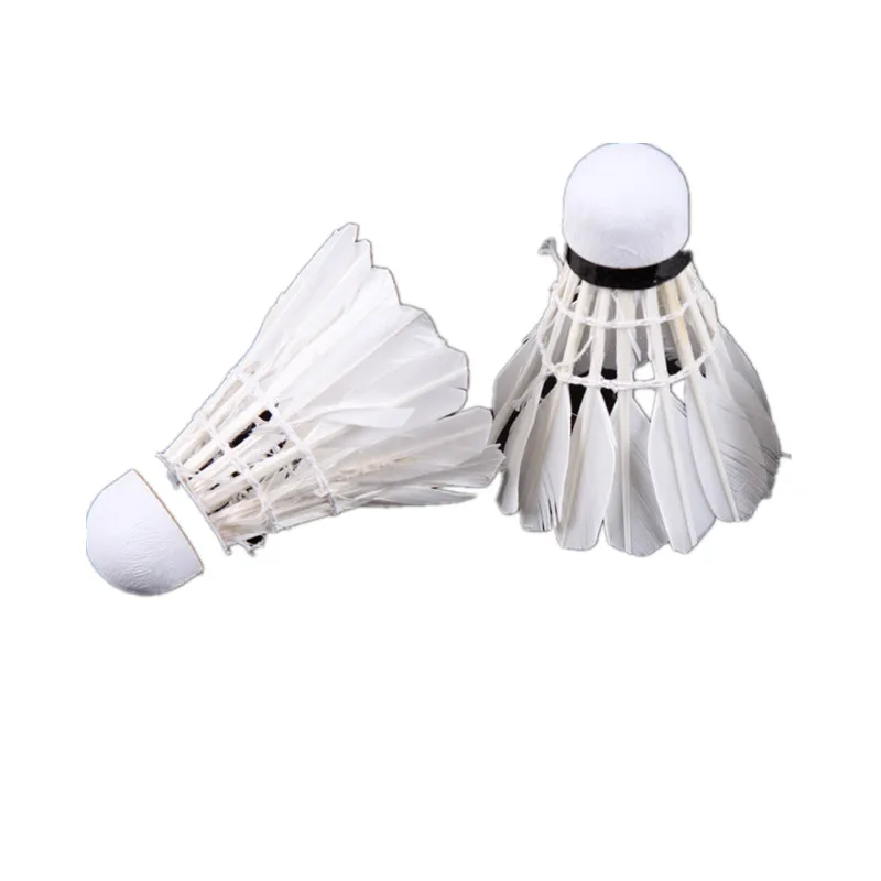 1 piezas bádminton volantes pluma de ganso volante bádminton las bolas al aire libre deportes bádminton Accesorios 1 piezas bádminton volantes pluma de ganso volante bádminton las bolas al aire libre deportes bádminton Accesorios
