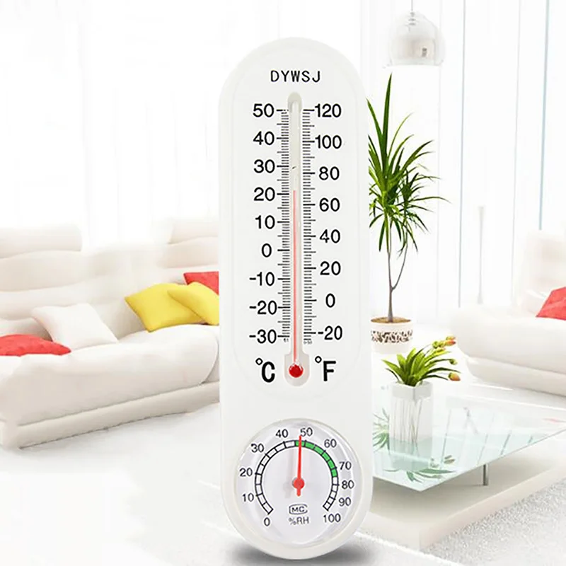 2019New высококачественный дизайн Крытый Термо-гигрометр закрытый завод контроля температуры теплицы настенный термометр