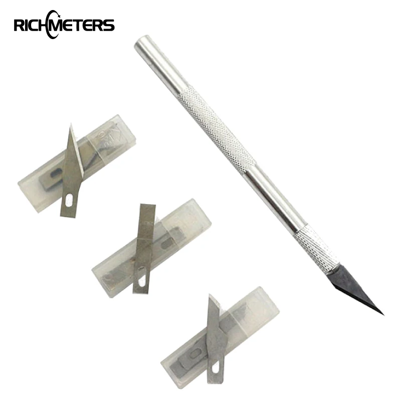 

24 BladeS Carve Knife Kit Backup Tool Sculpture Engrave Graver Cutter Craft Wood Cut Scorper Sculpte Razor Sharp woodcarve Hobby