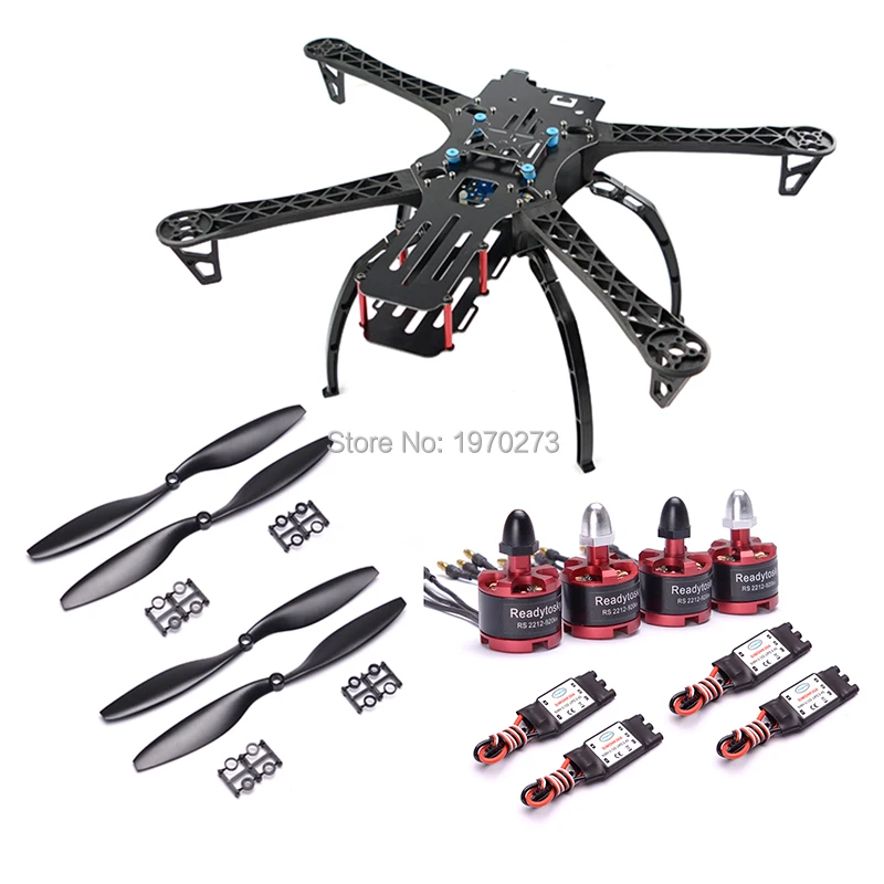 Preise FPV X500 500mm Quadcopter Rahmen kit + 2212 Motor + 30A ESC Naza M Lite Flight Controller Board w PMU LED M8N GPS