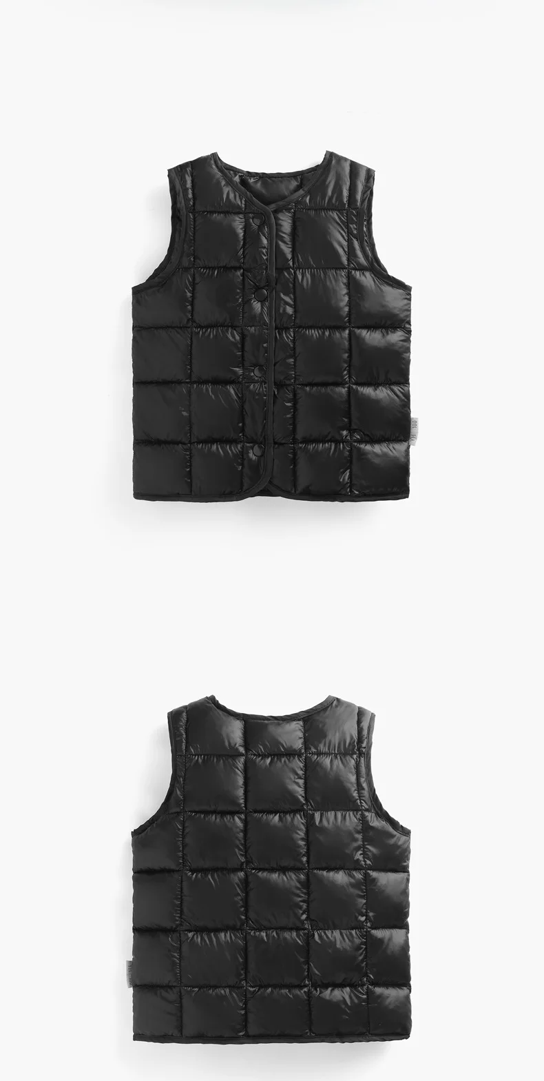 autumn winter little baby girls boys warm vest red black blue green padded boys girls waistcoat kids outerwear jacket coat  2 3 4 5 6 7 8 9 10 years waistcoat boys kids sleeveless jacket for kids  girls winter vest kids vest boys (12)