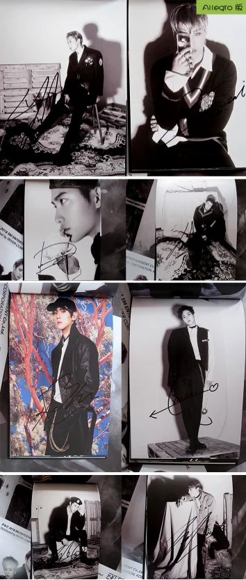 Hand signed EXO autographed 5-й альбом't MESS UP MY TEMPO k-pop 112018