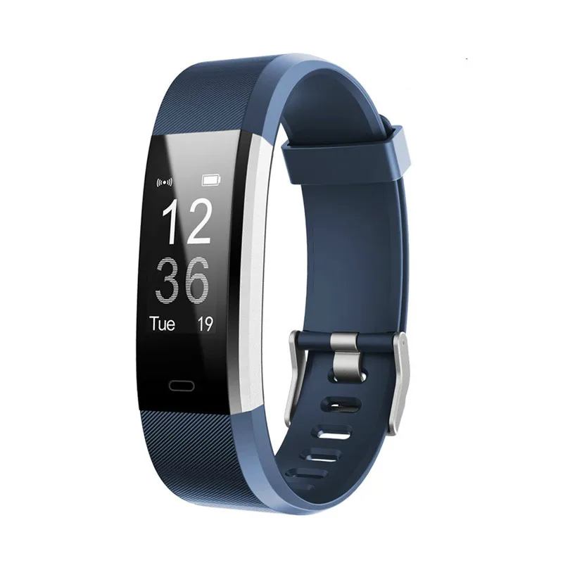 

Fitness Tracker HR, Activity Tracker Watch, Heart Rate Monitor, Waterproof Smart Fitness Ring Inlay STEP Counter, Calorie Counte