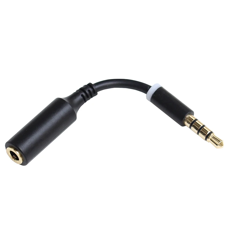 Hertog teugels school 10cm 3.5mm Stero Male To Female M/f Plug Jack Headphone Audio Extension  Short Cable - Audio & Video Cables - AliExpress