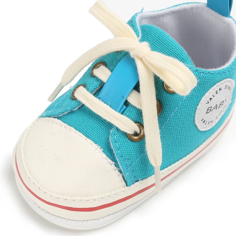 Breathable Canvas Baby Shoes 0-18 months Boys Shoes 8 Color Comfortable Girls Baby Sneakers Kids Rubber Sole Toddler Shoes