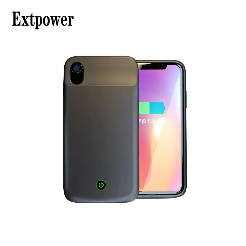 

Extpower 5000mah Portable Extend Power Bank Battery Charger Case for iPhone XS X XR XS MAX External Pack Backup