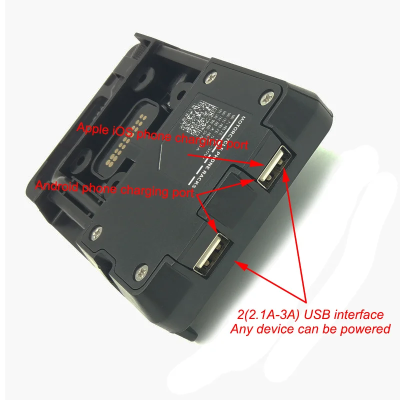 for BMW 2013-2017 R1200GS LC adventure GSA R1200R S1000R XR Multi-functional Mobile Phone Navigation Bracket USB Phone Charging (18)