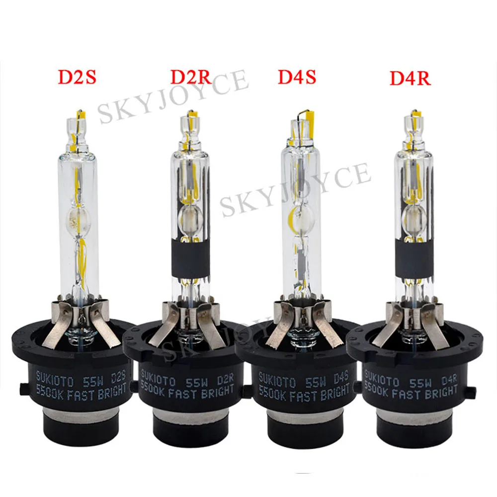Премиум 55 Вт D2S D2R D4S D4R HID лампа для быстрого яркого запуска балласт комплект 5500 к