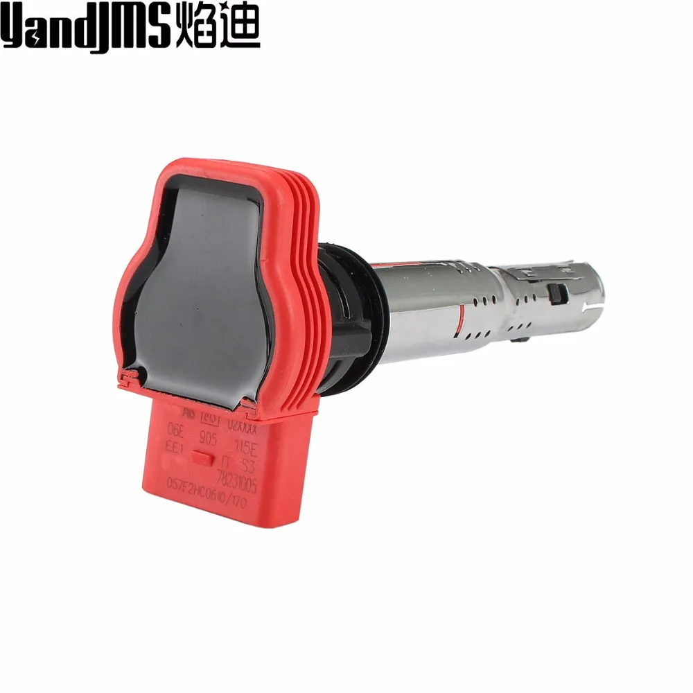 1 шт. катушка зажигания подходит для VW Jetta Golf GTI GLI Passat Tiguan CC Touareg A3 A4 A5 A6 A7 A8 TT Q3 Q5 R8