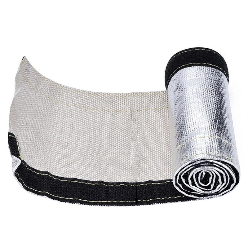 

1Pcs Metallic Heat Shield Thermal Sleeve Insulated Wire Hose Cover Heat 20MM Hot