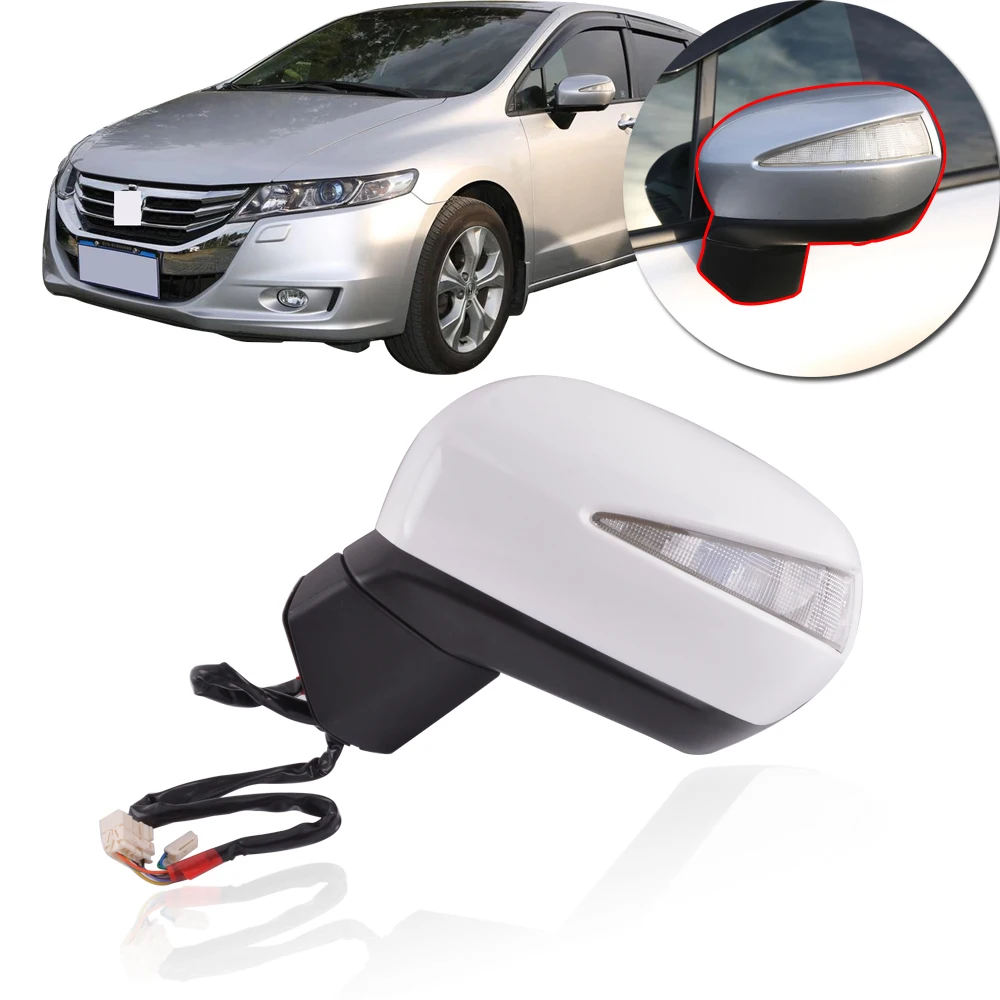 CAPQX 10Pin For ODYSSEY RB3 2009 2013 Rearview Mirror With Electric
