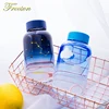 Creative Sky Glass Water Bottle with Sleeve 600ml Gradient Color Sport Bottles Fashion Camping Bottle Tour Drinkware Drop Ship ► Photo 3/6