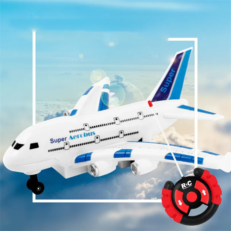 Electrical RC Plane Plastic Toys For Kids Remote Control Airplane Model Outdoor Games Children Musical Lighting DIY Toys Gifts Electrical RC Plane Plastic Toys For Kids Remote Control Airplane Model Outdoor Games Children Musical Lighting DIY Toys Gifts