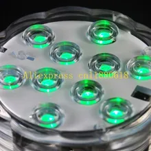 300 шт/партия пульт дистанционного управления 16 цветов погружной светодиодный свет 10 СВЕТОДИОДНЫЙ вазы базовый свет для Свадебное торжество