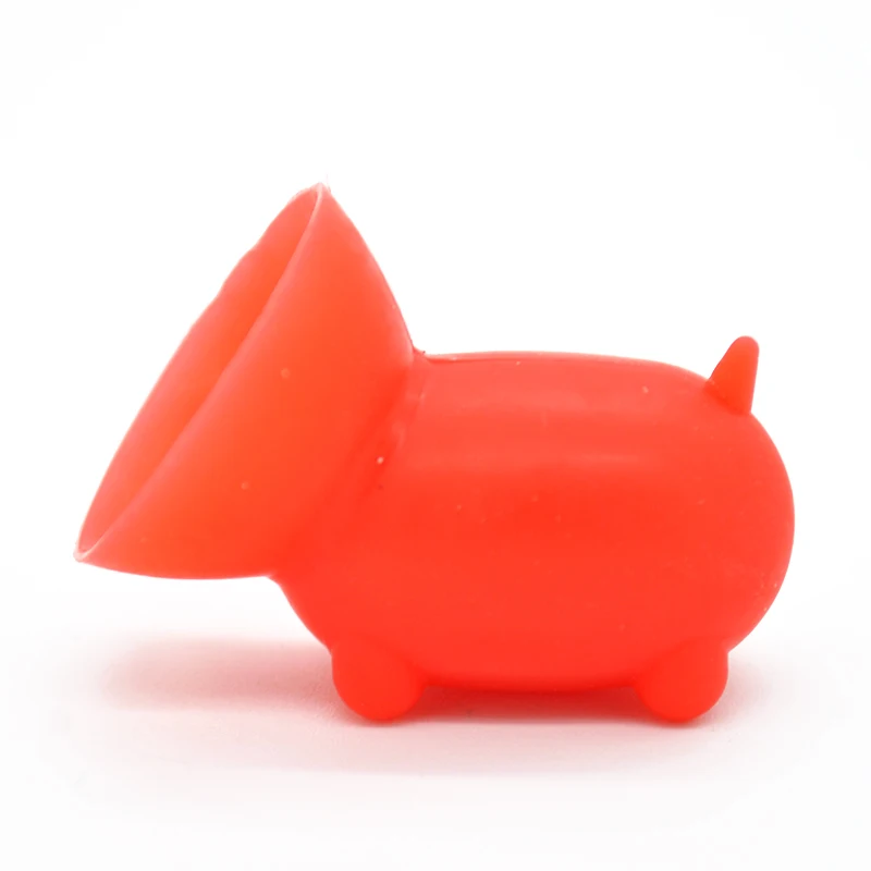 Random Color 2018 Cute Cartoon Suction Cup Mini Pig Mobile Phone Holder