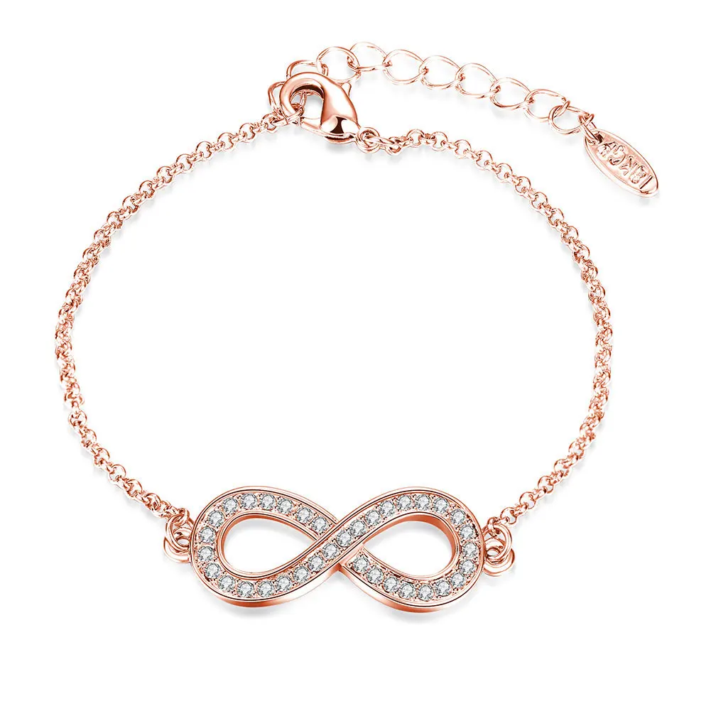 

New 2017 Fashion popular bracelet for women rose gold plated bracelet B2027