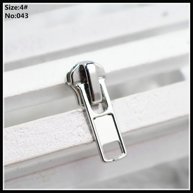 4 20pcs Wholesale High quality cool metal copper zipper head, clothing