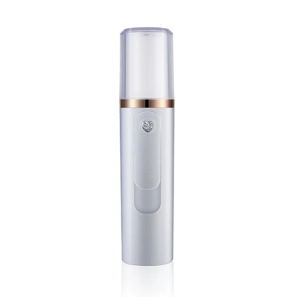 

USB Rechargeable Mist Spray Portable Handy Facial Moisturizing Mini Beauty Instrument Humidifier Daily Cooling Water Sprayer