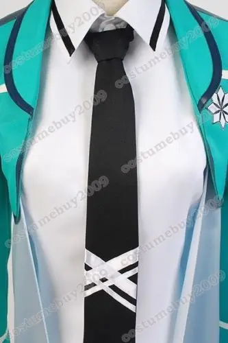 Необычный магии средней школы Миюки Сиба косплей костюм платье униформа