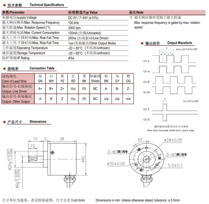 Fevas Incremental Rotary Encoder Series AB ZSP4006 Genuine Two-Phase 360/400/600 Fevas Incremental Rotary Encoder Series AB ZSP4006 Genuine Two-Phase 360/400/600