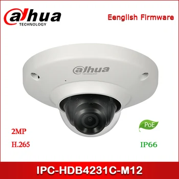 

Dahua IP Camera 2MP IPC-HDB4231C-M12 Mini-Dome Network Camera Support PoE Security Camera