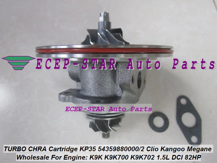 Turbo Cartridge CHRA KP35 54359880000 54359880002 For NISSAN Almera For Renault Clio Kangoo Megane K9K K9K702 1.5L (2)