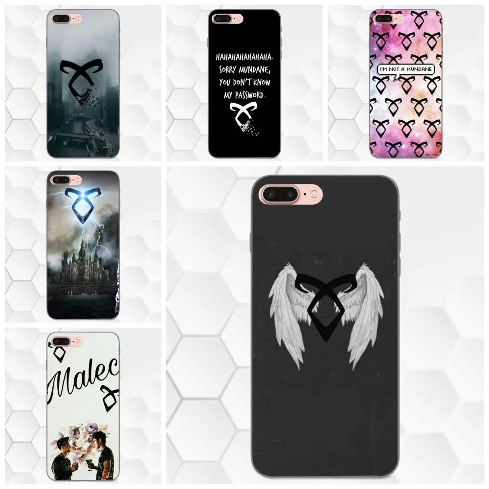 

Soft Silicone TPU Black Cell Case For Huawei Honor Enjoy Mate Note 6s 8 9 10 20 Lite Play Pro P smart Shadowhunters Leading